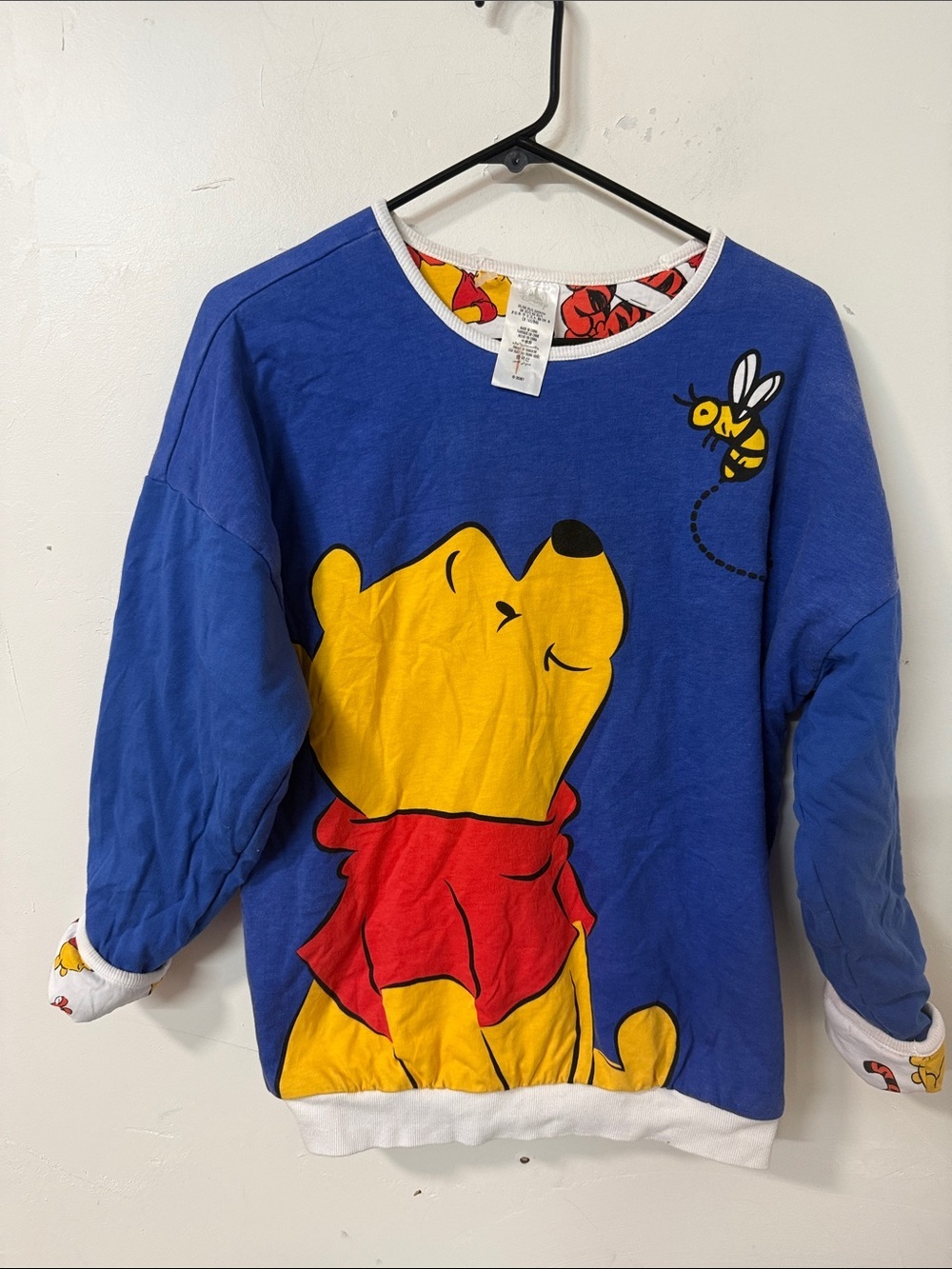 Disney Parks Winnie the Pooh reversible sweatshirt